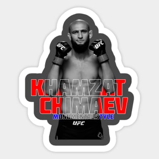 Khamzat  Chimaev by Monumental.Style Sticker